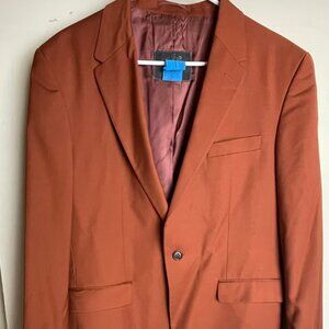 Urban Outfitters Burnt Orange Men’s Suit Jacket “Skinny” Fit 40 (Fits 44)